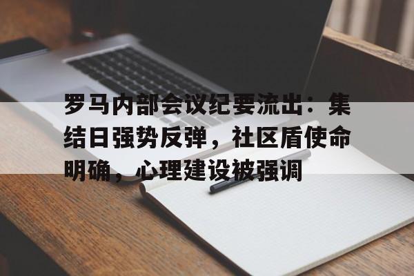 爱游戏新游榜单包含罗马内部会议纪要流出：集结日强势反弹，社区盾使命明确，心理建设被强调的词条